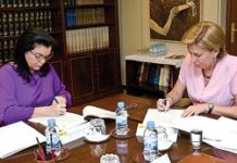 CGCOF e Isfas firman un nuevo concierto 33 años después