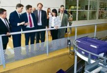 El consejero de Sanidad aragonés visitó Aragofar