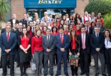 Baxter, de rojo por la hemofilia