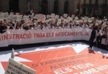 Las boticas catalanas esperan el cobro “inminente” del 70% de la factura de enero