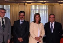 Ramentol y Pey se reúnen con Ana Mato