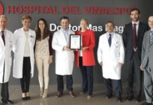 Vinalopó recibe el diploma BiC como finalista al mejor servicio de Infecciosas