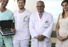 Placa BiC al mejor servicio de Anestesia en Fuenlabrada