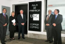 La Facultad de Farmacia de la USC inauguró un aula que simula una botica real