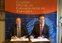 El COF de Zaragoza y Sefac colaborarán para el avance asistencial del boticario