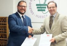 Acuerdo entre el COF de huesca y Sefac