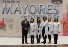 El COF de Badajoz, con los mayores