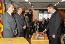Jordán toma posesión del cargo