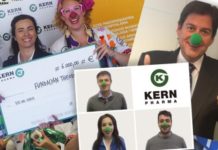 Kern Pharma cumple su 17 cumpleaños más solidario de la mano de Fundación Theodora