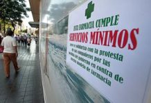 Las farmacias valencianas protagonizaron un ‘cierre histórico’ como protesta contra los RDL