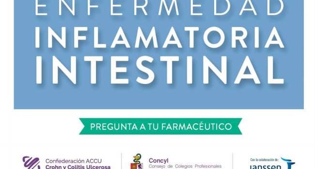 Campaña informativa sobre Enfermedad Inflamatoria Intestinal en farmacias de CyL