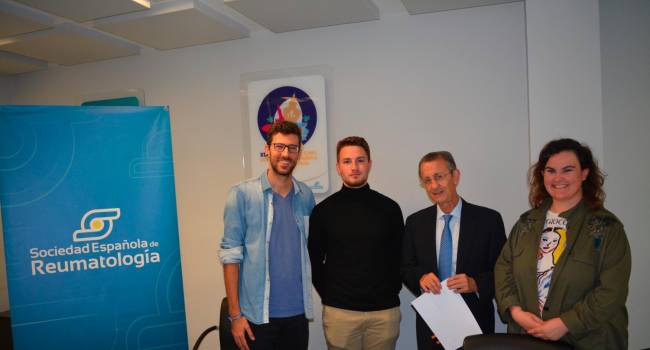 Reumatólogos y estudiantes de Medicina colaborarán en la mejora del conocimiento sobre la especialidad