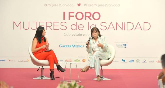 Narbona destaca el papel de la mujer en el avance de la sociedad en el I Foro Mujeres de la Sanidad
