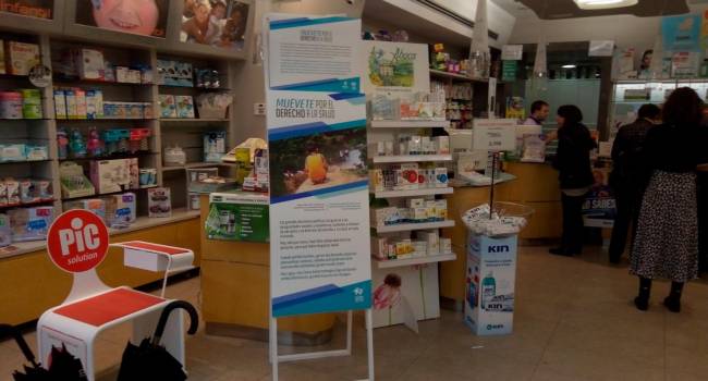 Las farmacias de Bilbao se “mueven” por el derecho a la salud