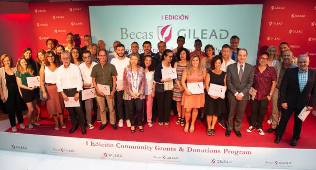 Gilead reconoce la labor de 29 instituciones y organizaciones en favor de los pacientes