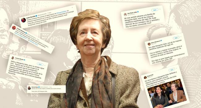 Ciencia y Sanidad recuerdan a Margarita Salas