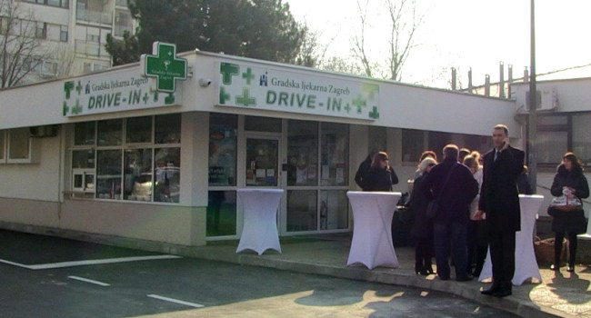 ¿Se imaginan un servicio de auto-farmacia en su botica? En Croacia ya es una realidad