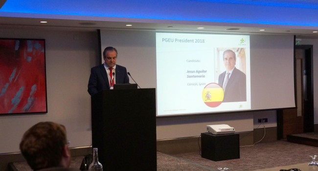 Jesús Aguilar presidirá la agrupación europea PGEU en 2018