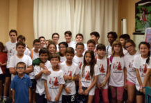 Campamento de niños con hemofilia