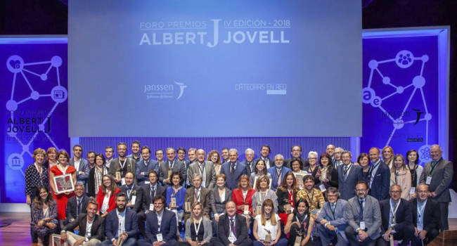 Los premios 2018 Albert Jovell siguen triunfando con Janssen