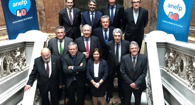Anefp reúne a todos sus presidentes para celebrar su aniversario