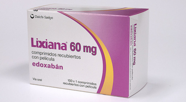 Daiichi Sankyo lanza Lixiana, un anticoagulante oral de acción directa