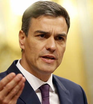 Pedro Sánchez menciona la cohesión en el Pleno del Congreso de los Diputados