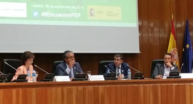 Segundo Encuentro Nacional de Pacientes con la presentación de la Mesa Estatal de Pacientes