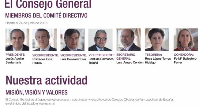 El aniversario del Cgcof o los 30 años de BotPLUS, dos de los hitos que marcaron 2015