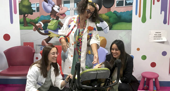 Una iniciativa para alegrar la vida a los niños con parálisis cerebral