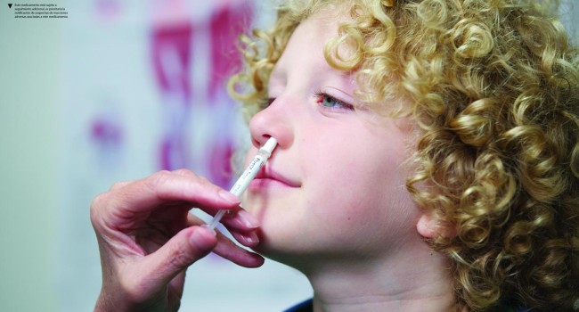 AstraZeneca presenta Fluenz Tetra, la única vacuna intranasal infantil contra la gripe