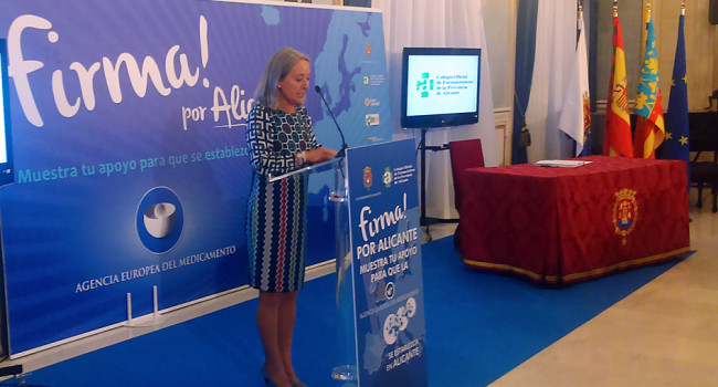 Las boticas de Alicante hacen campaña para que la ciudad acoja la sede de la EMA