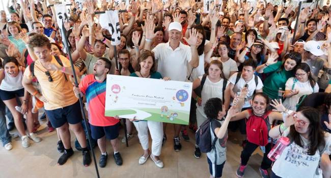 La marcha solidaria de Roche este año sigue los pasos del síndrome de Down
