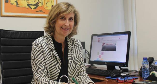 Nuria Bosch, a la Cambra de Comerç