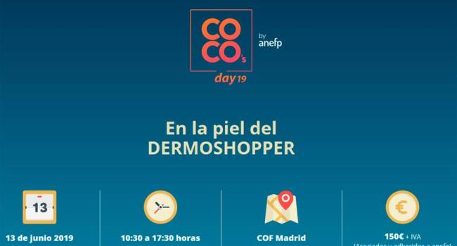 COCO’s Day 2019 analizará las oportunidades de la farmacia en dermocosmética