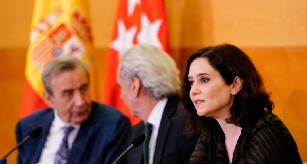 Isabel Diaz Ayuso y Enrique Ruiz Escudero