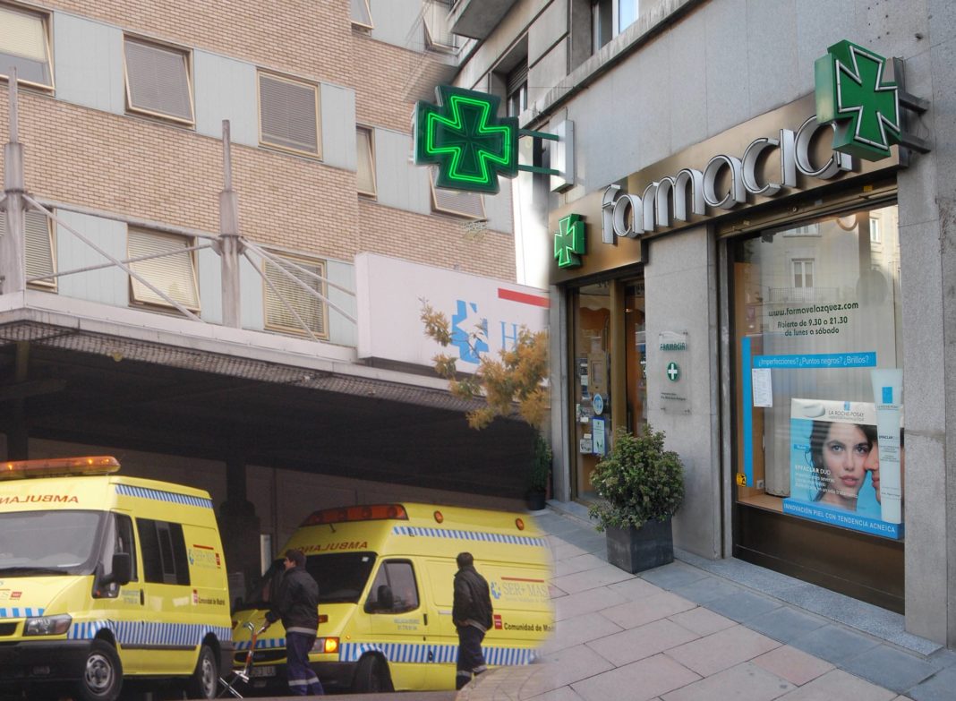hospital y farmacia