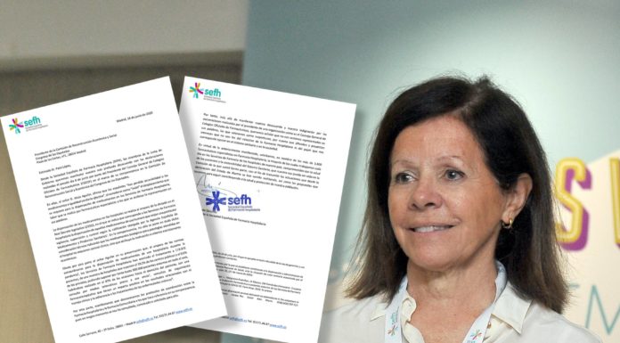 La SEFH pide comparecer en el Congreso para defender la dispensación a pacientes externos carta SEFH