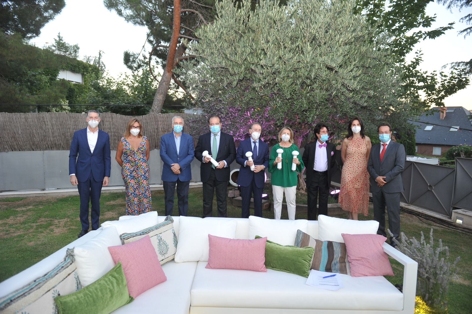 Foto de familia. Premios Fundamed & Wecare-u