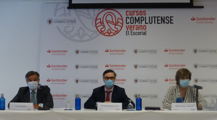 Luis González (COFM) pide «abrir la farmacia a la vacunación» y concertar más servicios curso El escorial
