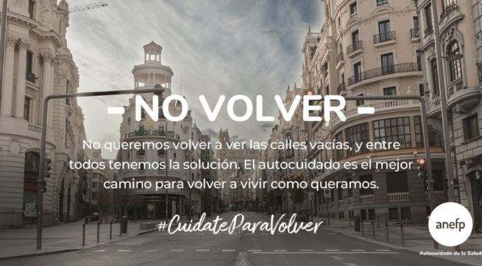 “Sé responsable. Cuídate”; la campaña de Anefp que busca poner freno a los contagios este curso