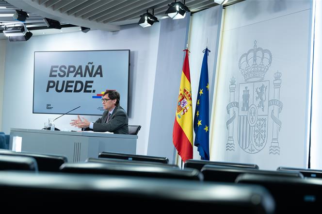 Illa rueda de prensa Illa test